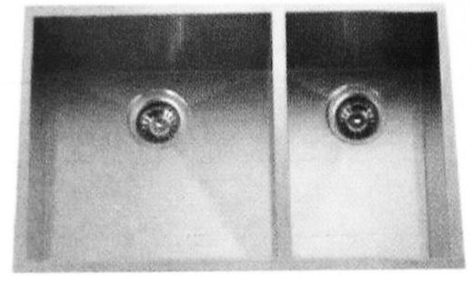 304 Stainless Steel Sink, Model SHD32191064A